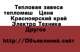 Тепловая завеса тепломаш › Цена ­ 5 000 - Красноярский край Электро-Техника » Другое   